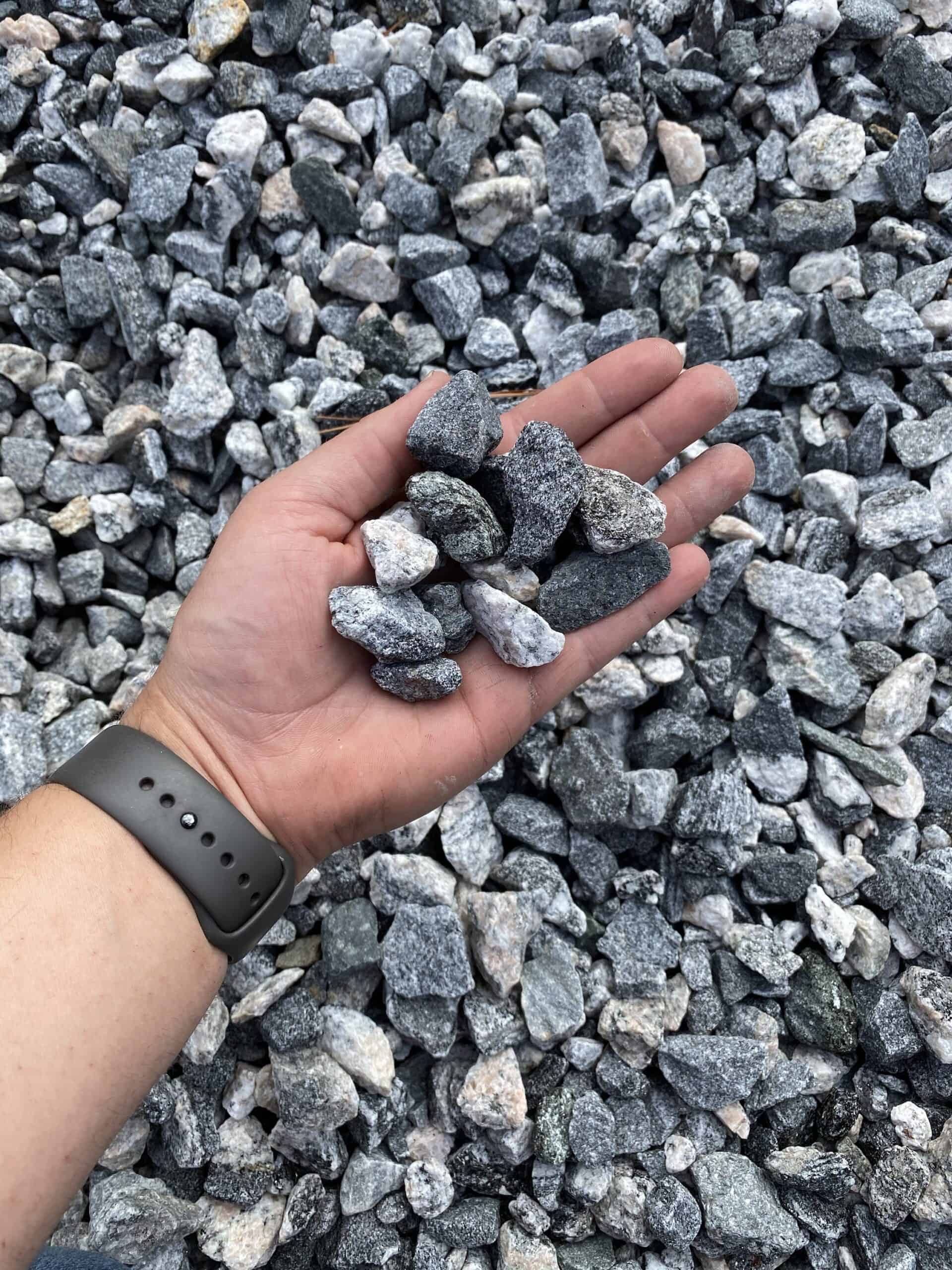 #57 stone gravel for drainage, driveways, and construction in Alpharetta and Cumming, GA