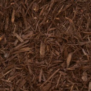 Double ground brown mulch in bulk for garden beds and landscaping in Alpharetta, Cumming, and North Georgia