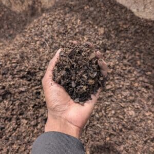 ERTH Food organic compost for soil enrichment and garden health in Alpharetta and Cumming, GA